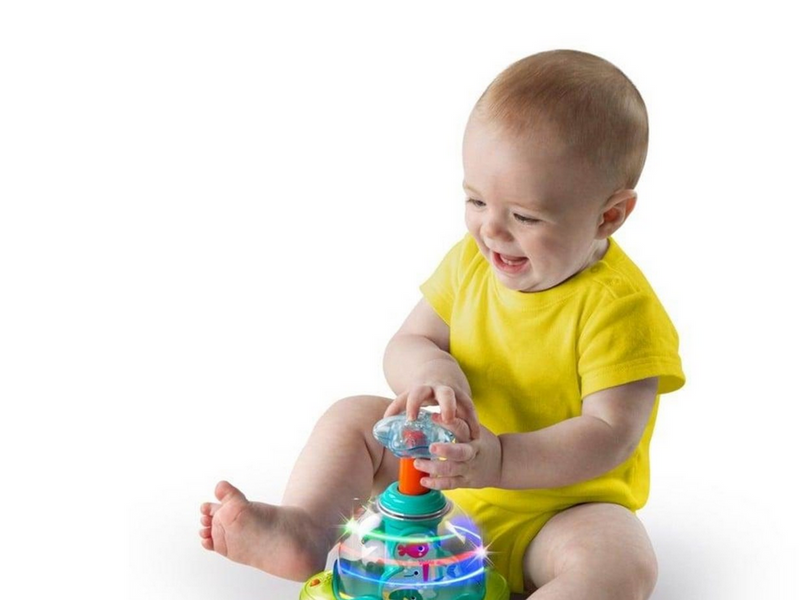 Bright Starts - Press & glow spinner