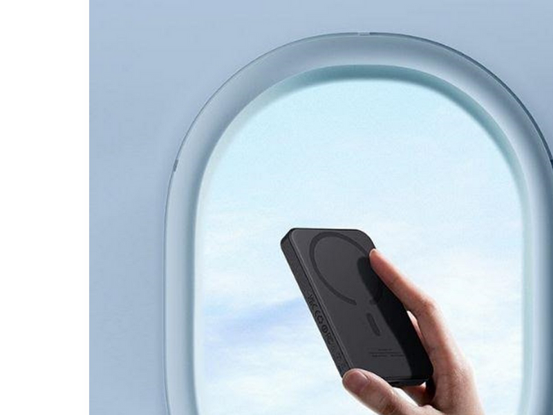 Baseus Magnetic Mini Powerbank 5000mAh USB-C 20W (black) - 5000 mAh