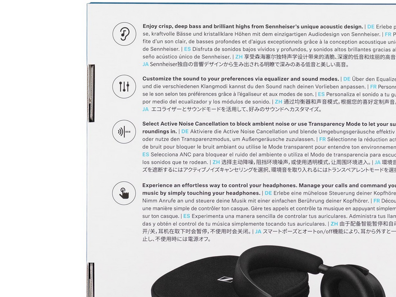 Sennheiser ACCENTUM Plus - headphones with mic