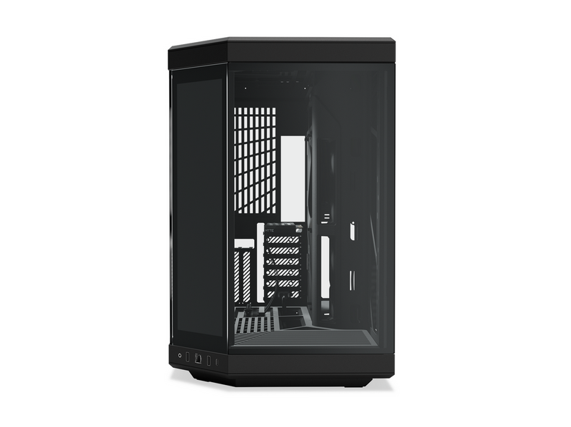 HYTE Y70 Touch Infinite - Pitch Black - Gehäuse - Miditower - Schwarz
