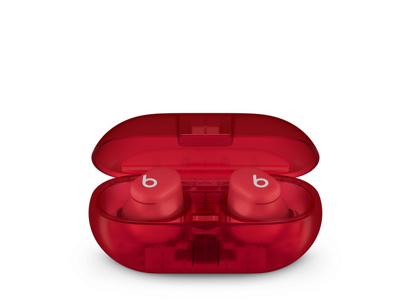 Apple Beats Solo Buds - True Wireless Earbuds - Transparent Red