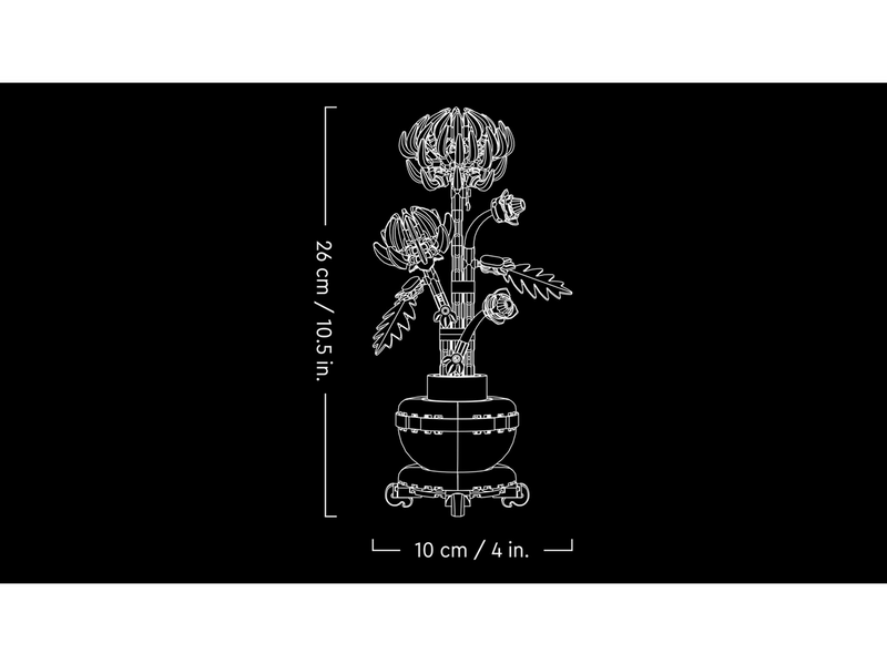 LEGO Icons 10368 Chrysantheme