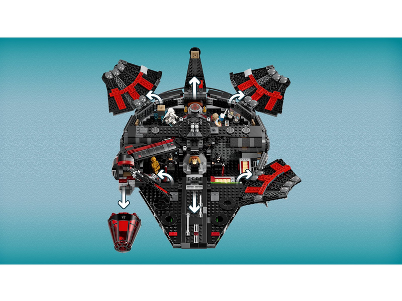 LEGO Star Wars 75389 Dunkler Millennium Falke