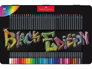 Faber-Castell Buntstifte Black Edition 36er Metalletui
