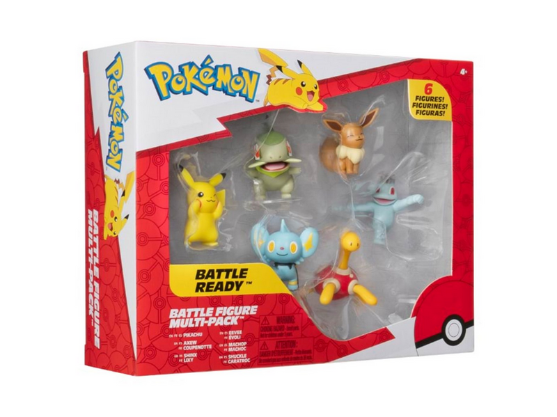 Pokemon Battle Figure Multi-Pack (6 Figures)