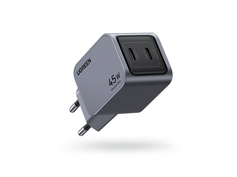 UGREEN Nexode Pro 45w Dual Usb-C Gan Fast Charger - Black