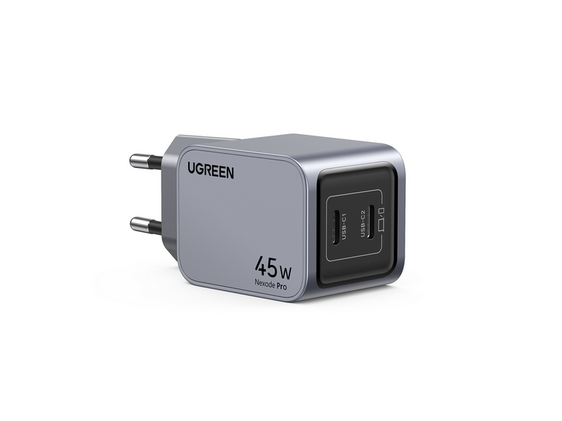 UGREEN Nexode Pro 45w Dual Usb-C Gan Fast Charger - Black