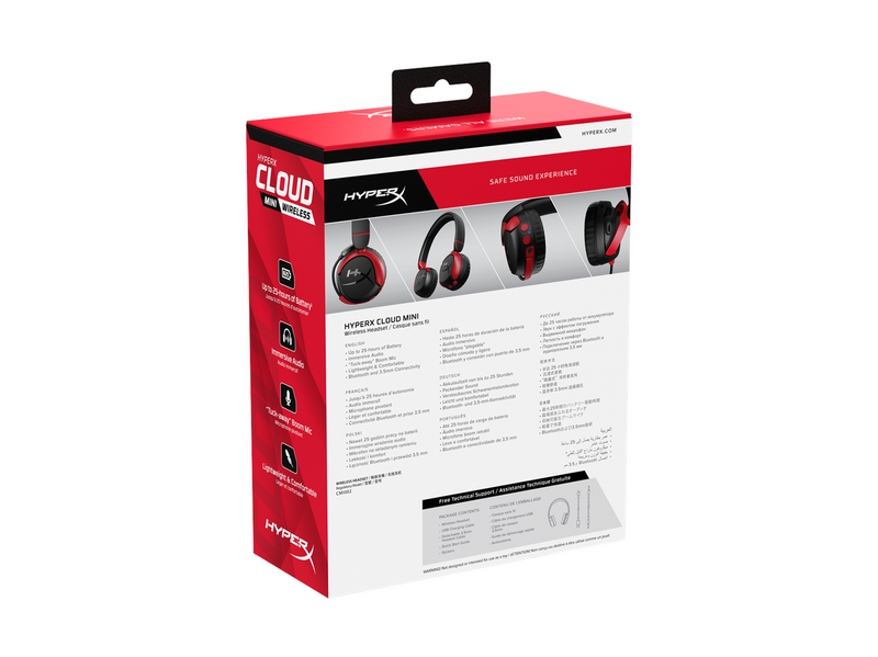 HyperX Cloud Mini - Wireless Headset - Schwarz