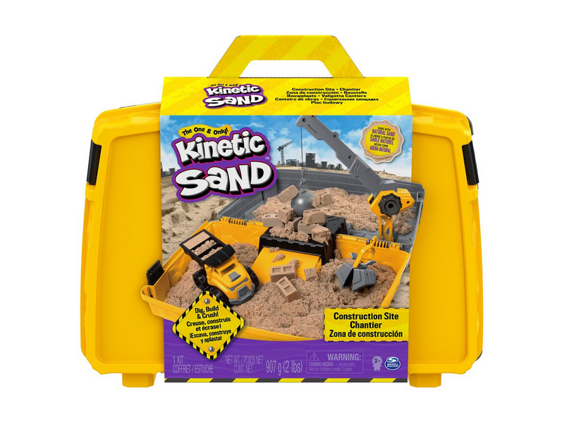 Kinetic Sand Construction Folding Sandbox
