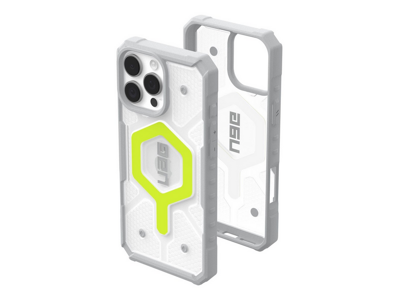 UAG Pathfinder Clear Magsafe Active Neon Lanyard - iPhone 16 Pro Max