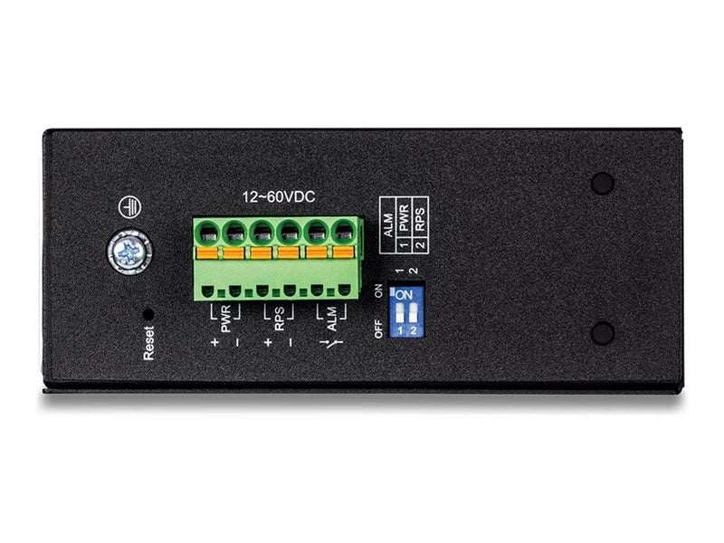 TRENDnet TI-G160i 16-Port Industrial Gigabit L2 Managed DIN-Rail Switch