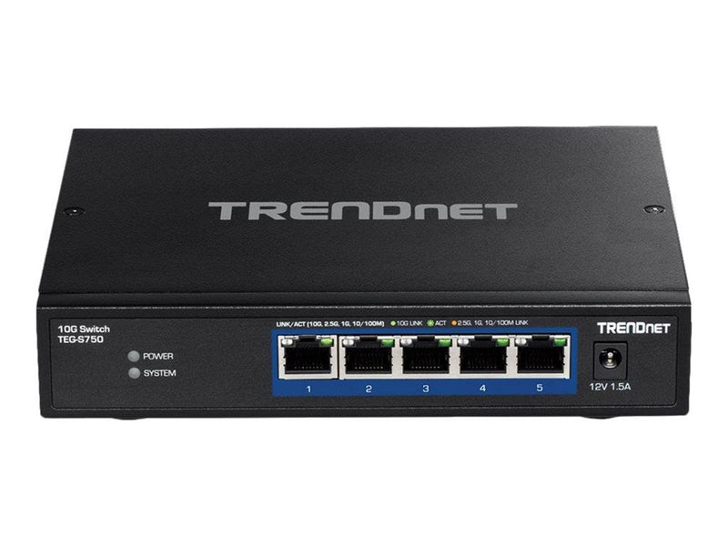 TRENDnet TEG-S750 5-Port 10G Switch (RJ-45)
