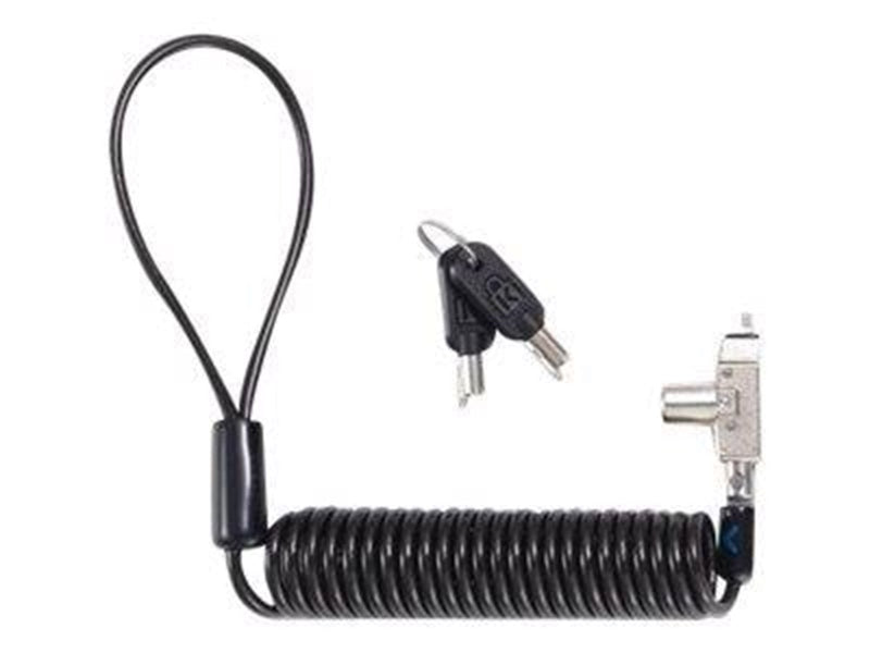 Kensington Slim N17 2.0 Portable Keyed Laptop Lock for Wedge Shaped Slots