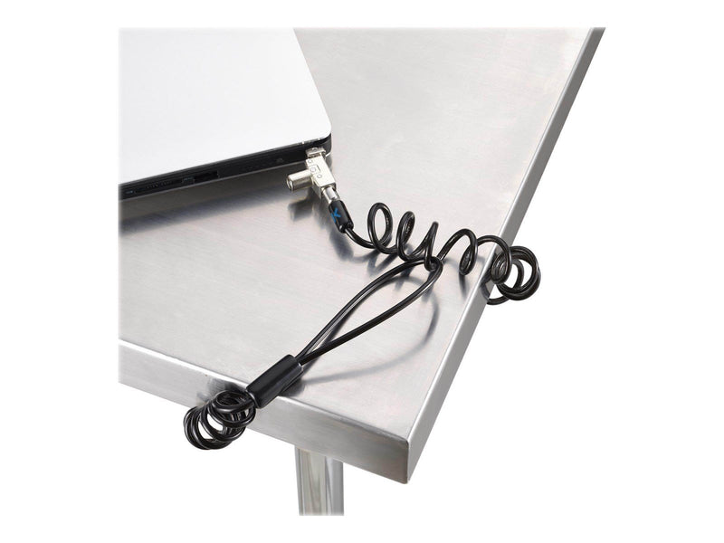 Kensington Slim N17 2.0 Portable Keyed Laptop Lock for Wedge Shaped Slots
