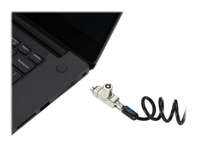 Kensington Slim N17 2.0 Portable Keyed Laptop Lock for Wedge Shaped Slots