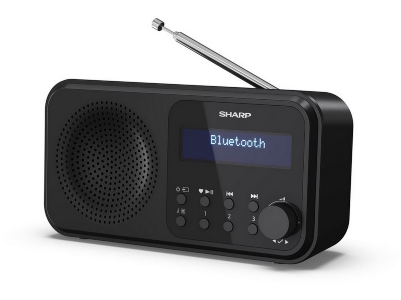 Sharp Tokyo DR-P420 Portable Digital Radio USB or Battery Powered - DAB/DAB+/FM - Mono