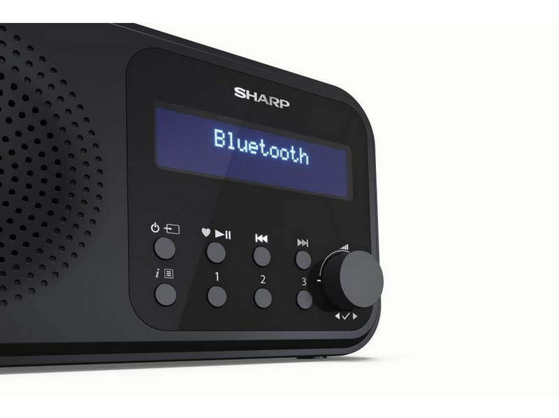 Sharp Tokyo DR-P420 Portable Digital Radio USB or Battery Powered - DAB/DAB+/FM - Mono