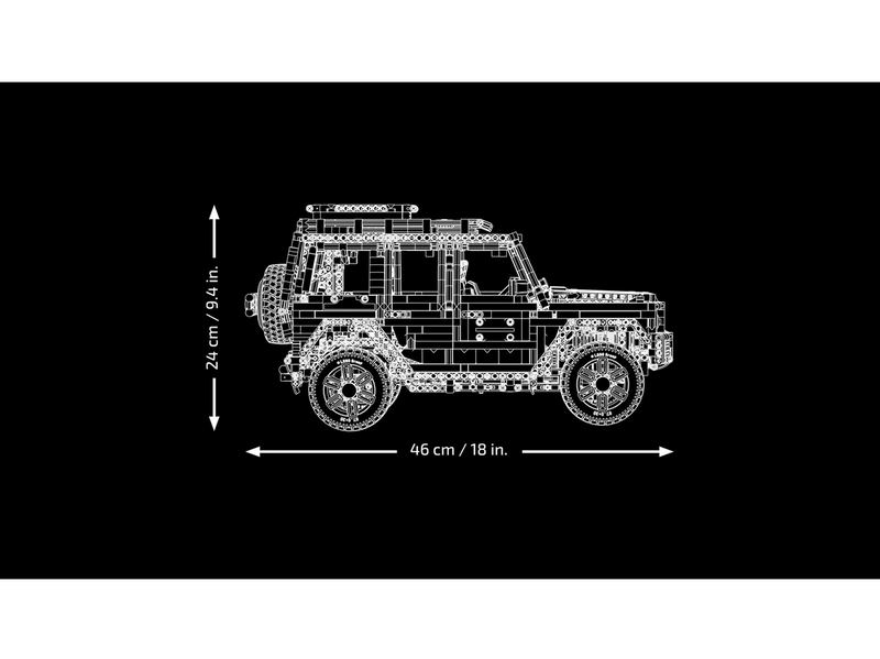 LEGO Technic 42177 Mercedes-Benz G 500 PROFESSIONAL Line