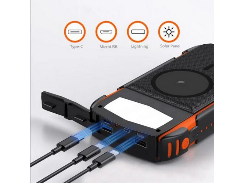 4smarts TitanPack Solar Power Bank - 20 Watt - 20000 mAh