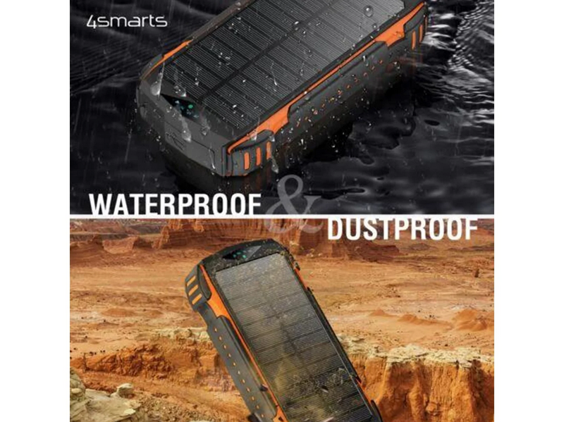 4smarts TitanPack Solar Power Bank - 20 Watt - 20000 mAh