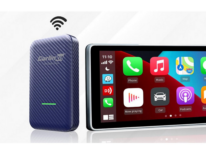 Carlinkit CP2A Wireless Adapter Apple CarPlay / Android Auto - Blue