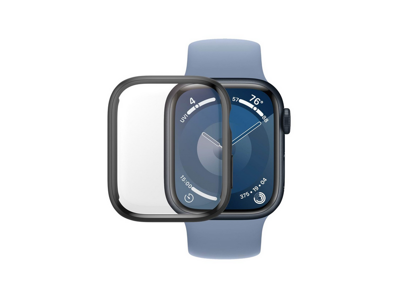 PanzerGlass Screen Protector Full Body Apple Watch Series 9 with D3O | 41mm | Black