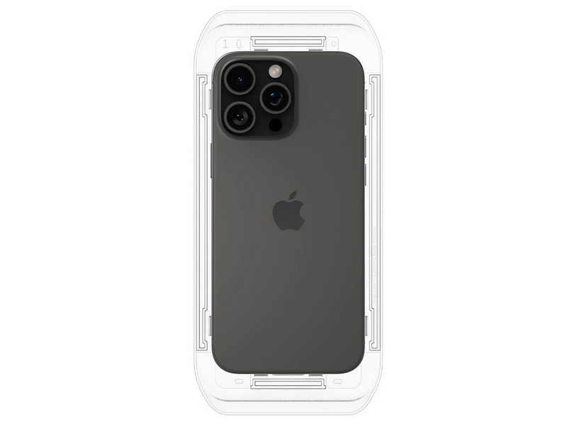 Spigen Glass tR EZ Fit (Privacy) 2 Pack - transparency - iPhone 17/16 Pro Max