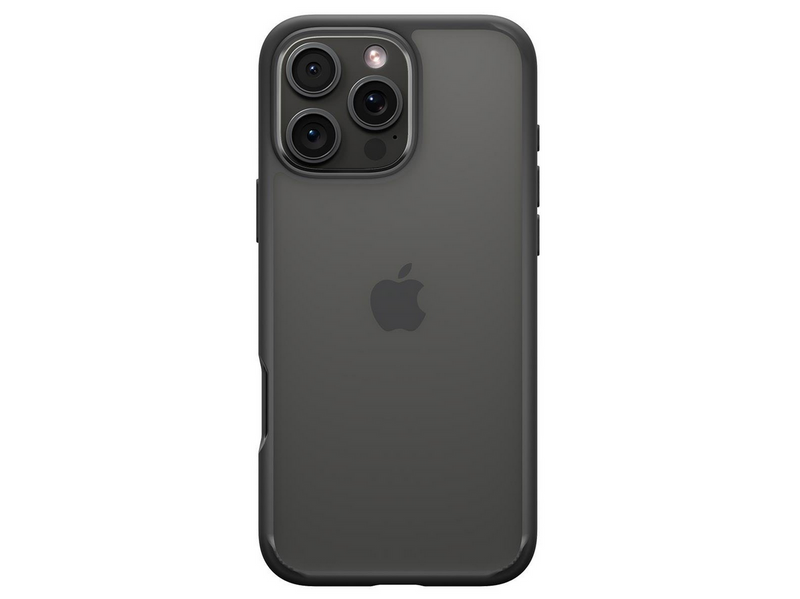 Spigen Crystal Hybrid - Matte Black - iPhone 16 Pro Max