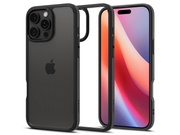 Spigen Crystal Hybrid - Matte Black - iPhone 16 Pro Max