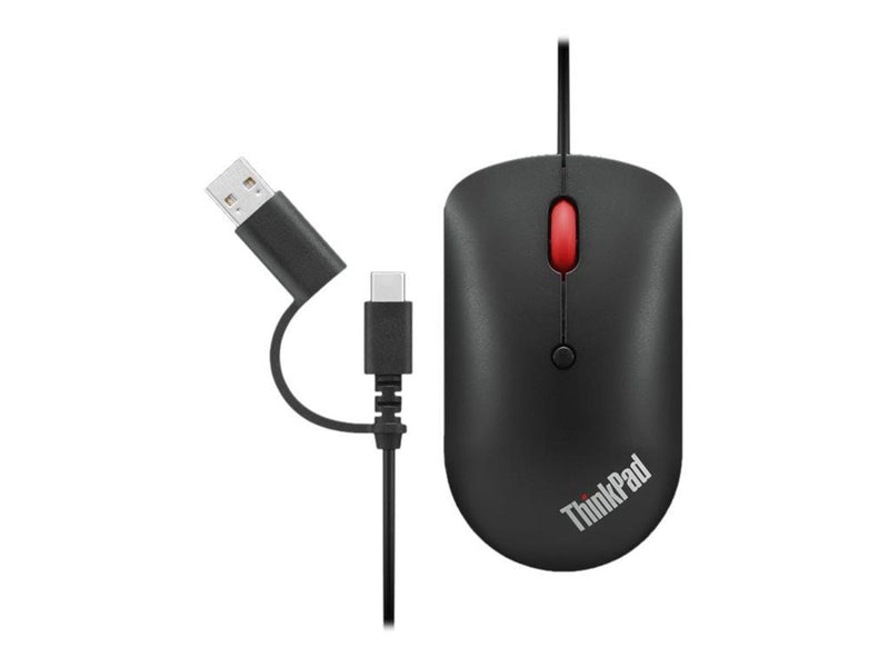 Lenovo ThinkPad Compact - Maus (Rot)