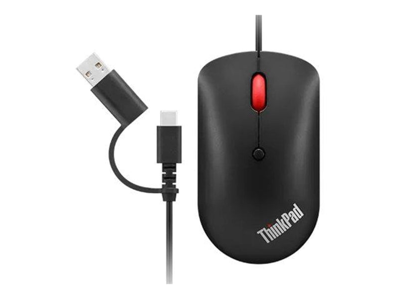 Lenovo ThinkPad Compact - Maus (Rot)