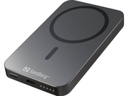 Sandberg Mag Wireless Powerbank 5000 ALU - 5000 mAh