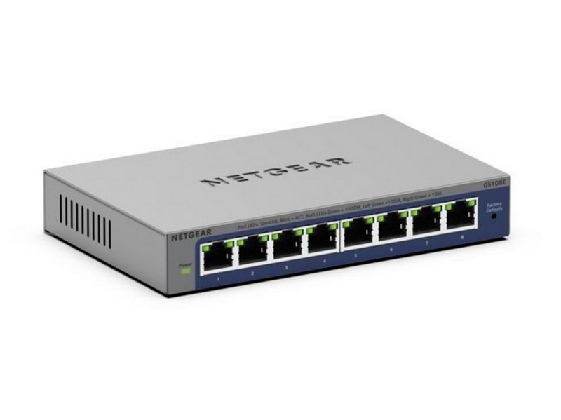 Netgear GS108Ev4 8-Port Gigabit Plus Switch