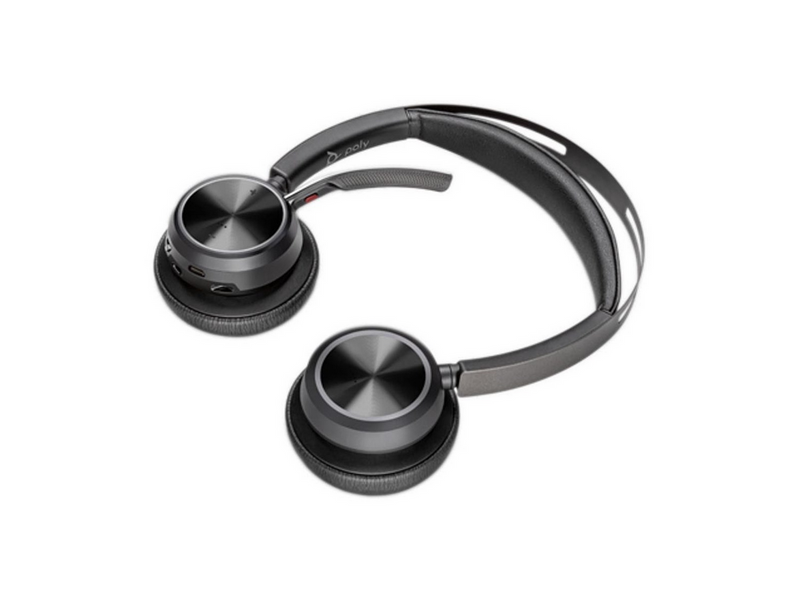 HP Poly Voyager Focus 2 USB-C-C Headset +USB-C/A Adapter +Charging Stand