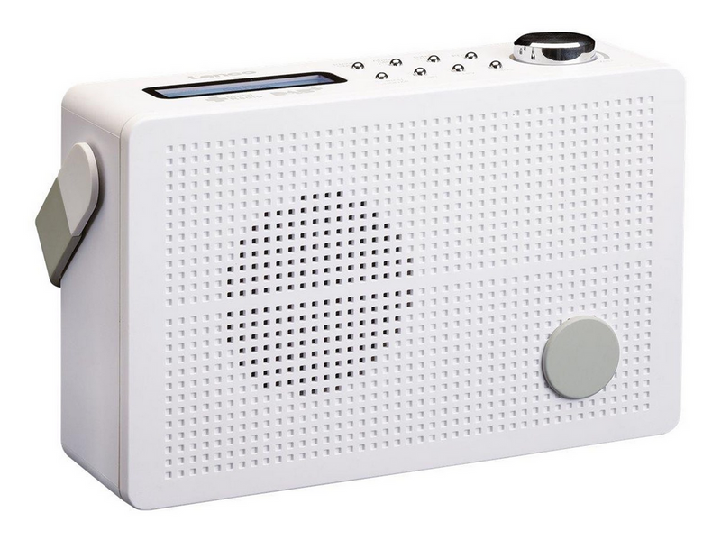 Lenco PDR-030WH - Portable DAB+/FM radio with alarm function - White - DAB/DAB+/FM - Mono