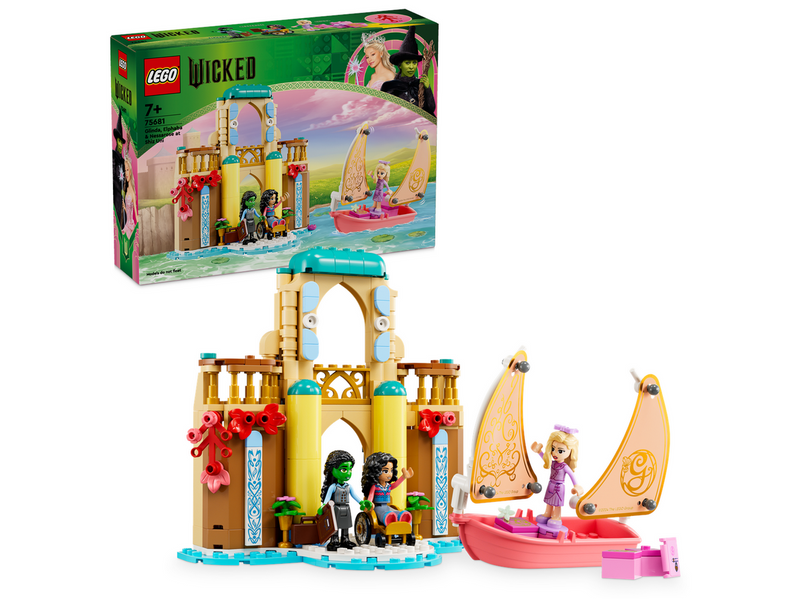 LEGO Wicked 75681 Glinda, Elphaba und Nessarose an der Universität Shiz