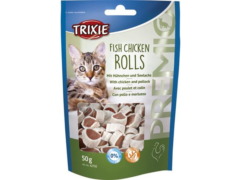Trixie PREMIO Fish Chicken Rolls 50 g
