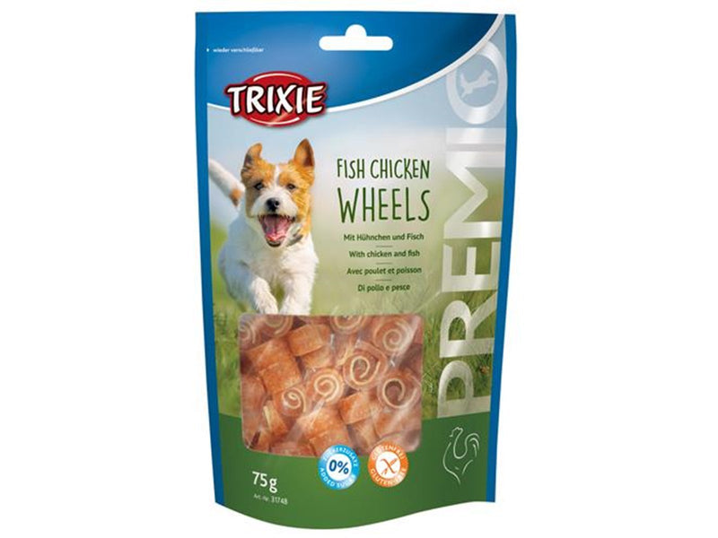 Trixie PREMIO Fish Chicken Wheels 75 g