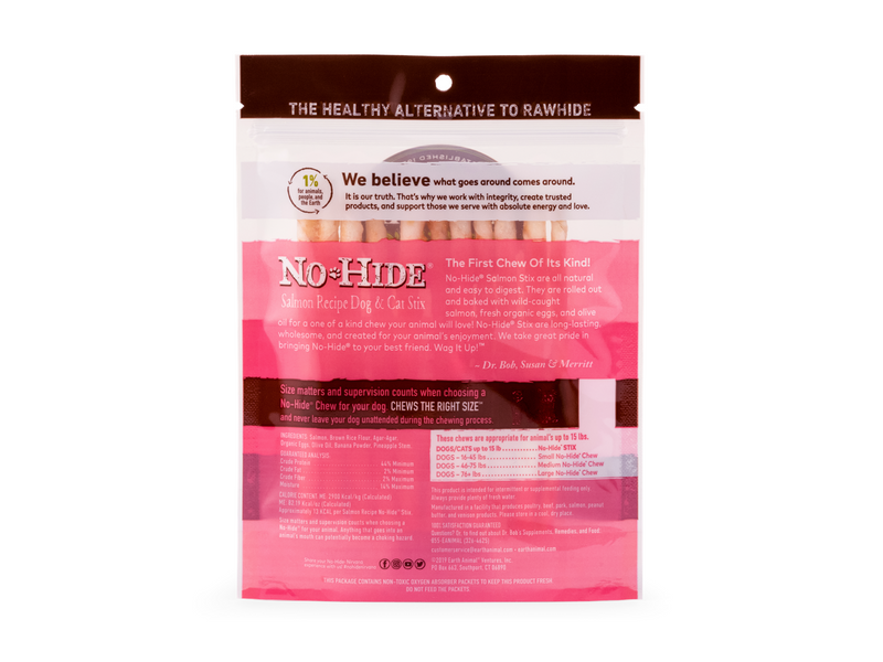 No-Hide Salmon Stix (10-Pack)