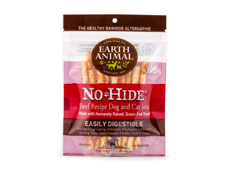 No-Hide Dog Chew Treat Beef Stix (45g 10-Pack)