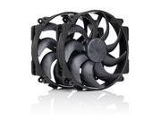 Noctua NF-A14x25r G2 PWM Sx2-PP chromax.black - Gehäuselüfter - 120mm - Schwarz