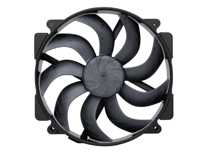 Noctua NF-A14x25r G2 PWM Sx2-PP chromax.black - Gehäuselüfter - 120mm - Schwarz