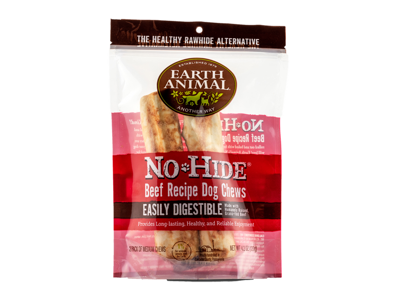 No-Hide Beef Chews Medium 17cm (2-Pack)