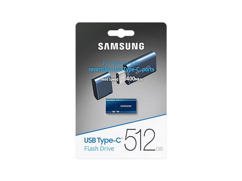 Samsung Flash Drive - USB-C - Blau - 512GB - USB-Stick
