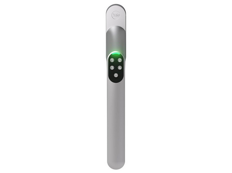 Yale Smart Code Handle Left Satin Chrome
