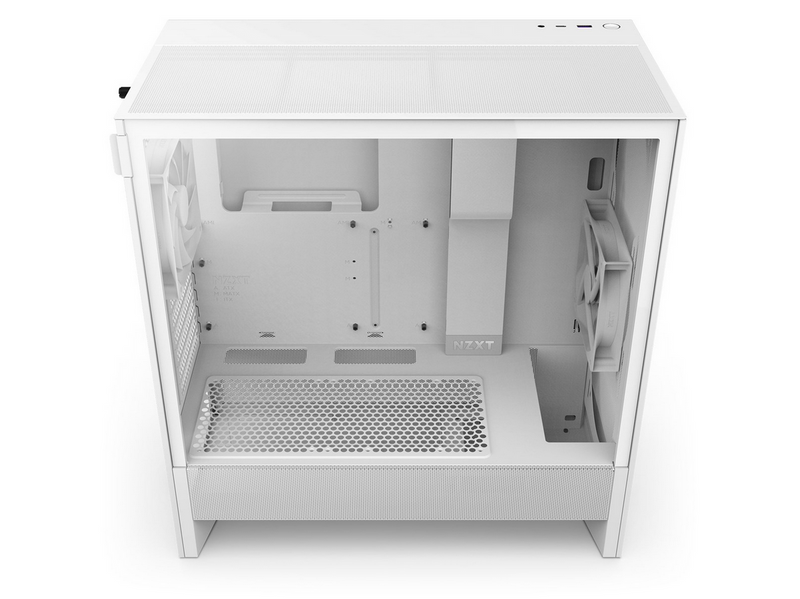 NZXT H5 Flow (2024) - White - Gehäuse - Miditower - Weiß