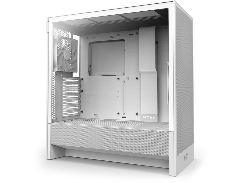 NZXT H5 Flow (2024) - White - Gehäuse - Miditower - Weiß