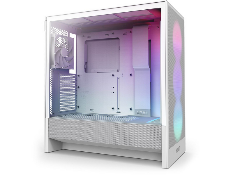 NZXT H5 Flow RGB (2024) - Gehäuse - Miditower - Weiß