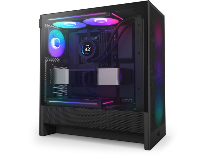 NZXT H5 Flow RGB (2024) - Gehäuse - Miditower - Schwarz