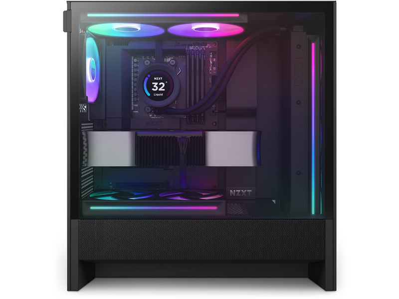 NZXT H5 Flow RGB (2024) - Gehäuse - Miditower - Schwarz